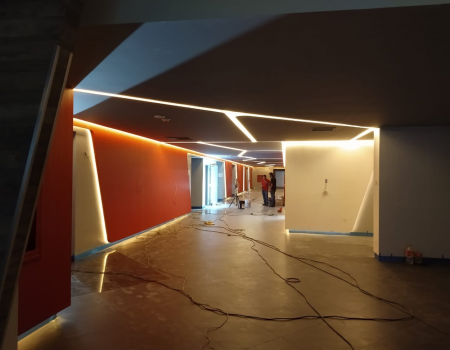 Aplicacion de pasta y pintura