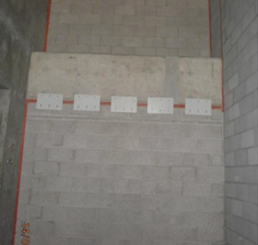 Sello en jutas de muros